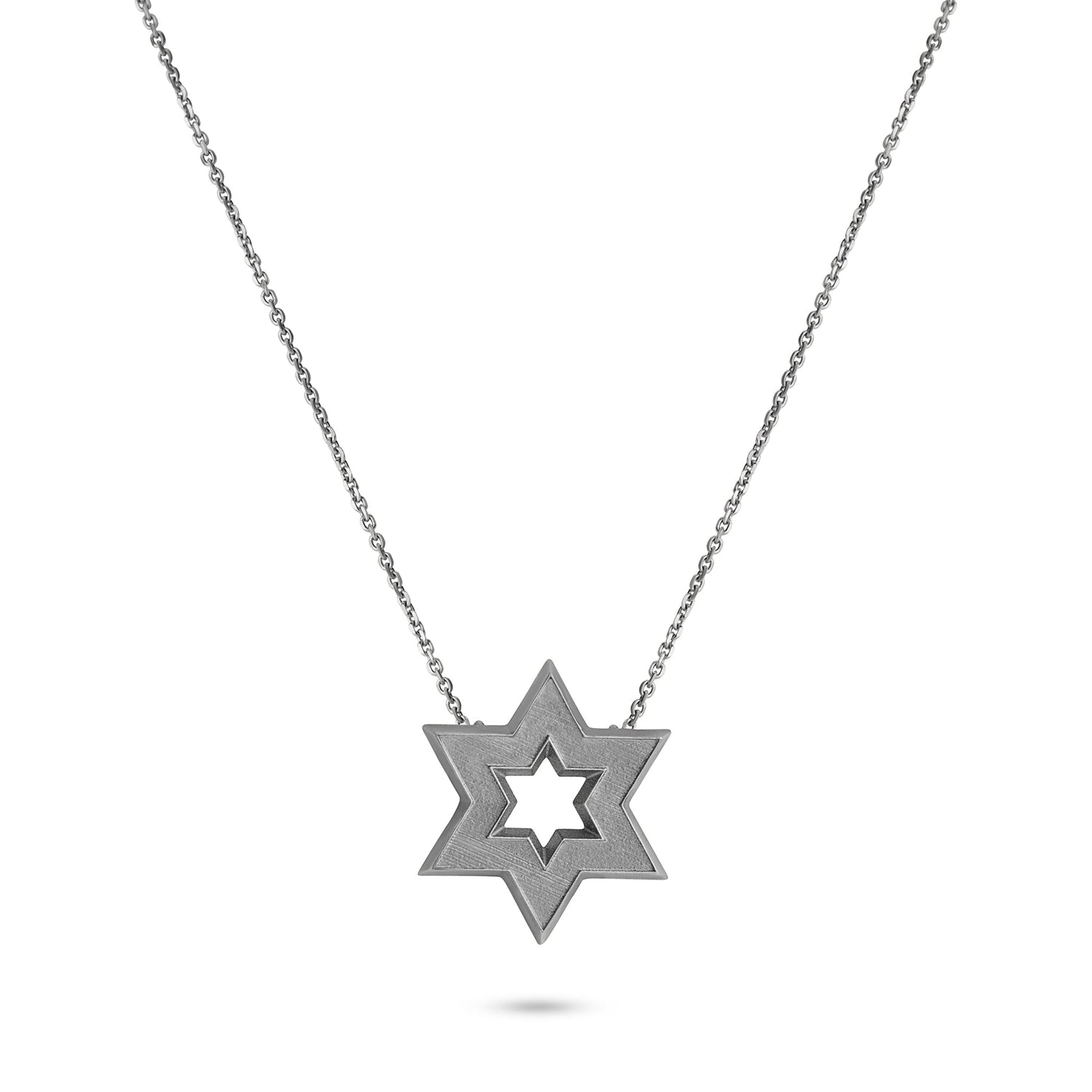 תליון מגן דוד "רחל"- זהב עם נוכחות